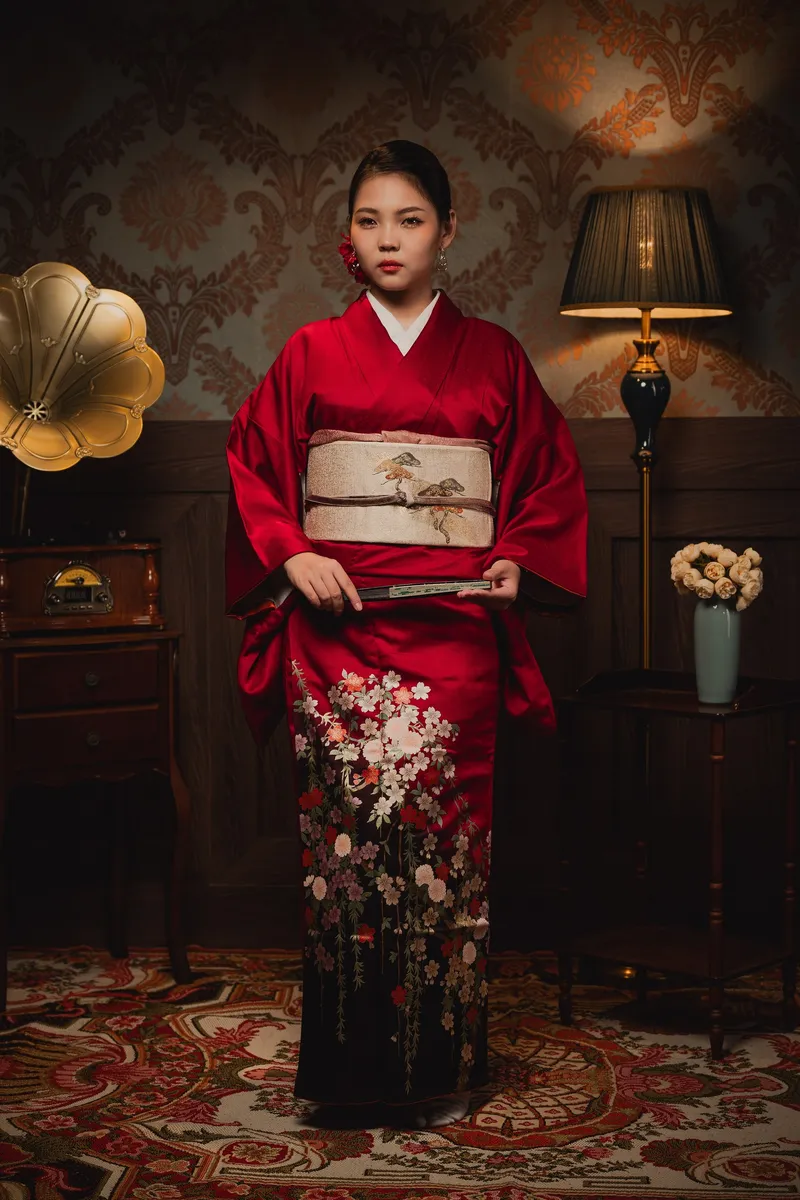 紅色留袖 5